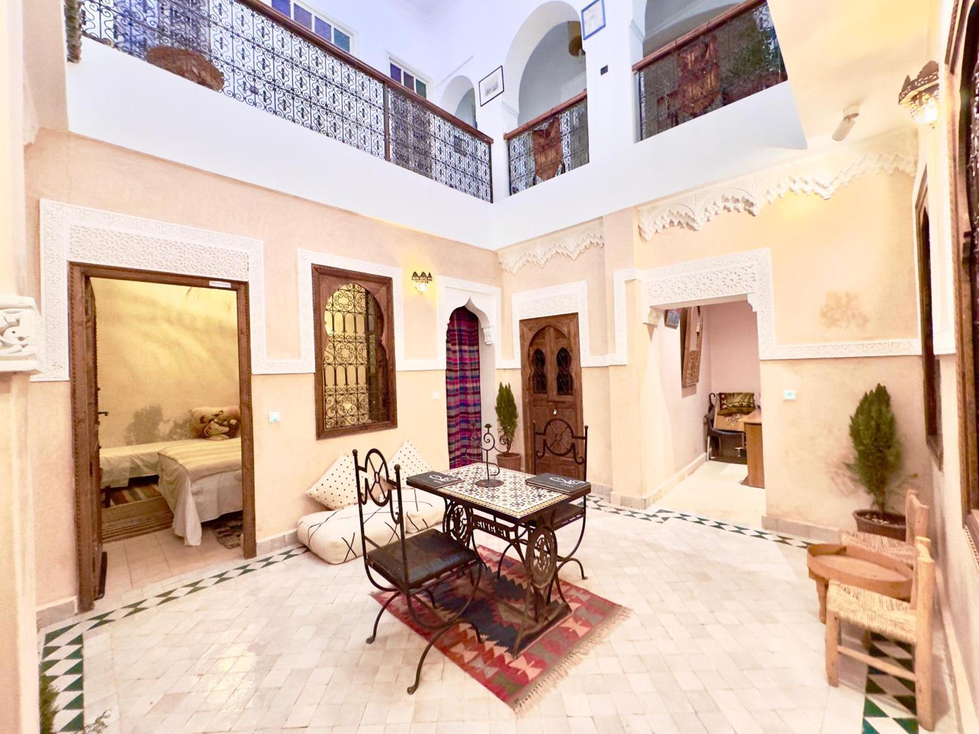 Riad La Rose Des Sables Marraquexe Exterior foto