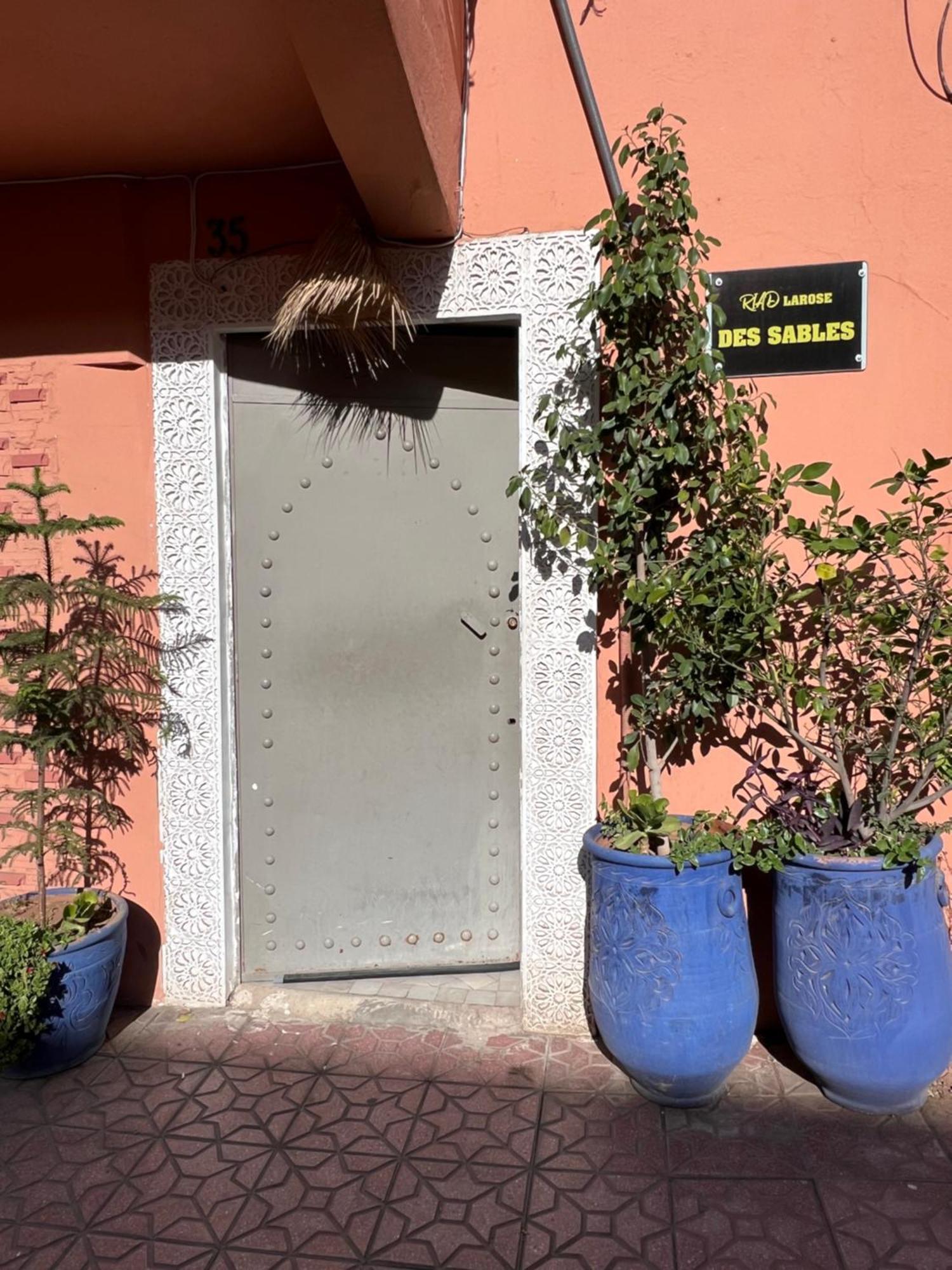 Riad La Rose Des Sables Marraquexe Exterior foto